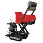 Mini Dumper de Rastos Hecht 2960 500 KG  c/ Elevação e Pá